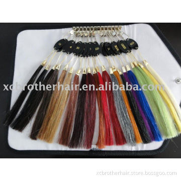 top quality human hair color chart/color ring